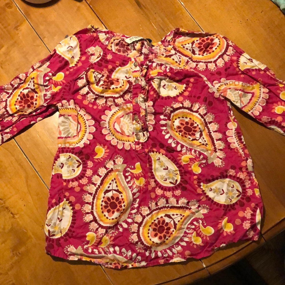 Colorful Paisley Blouse